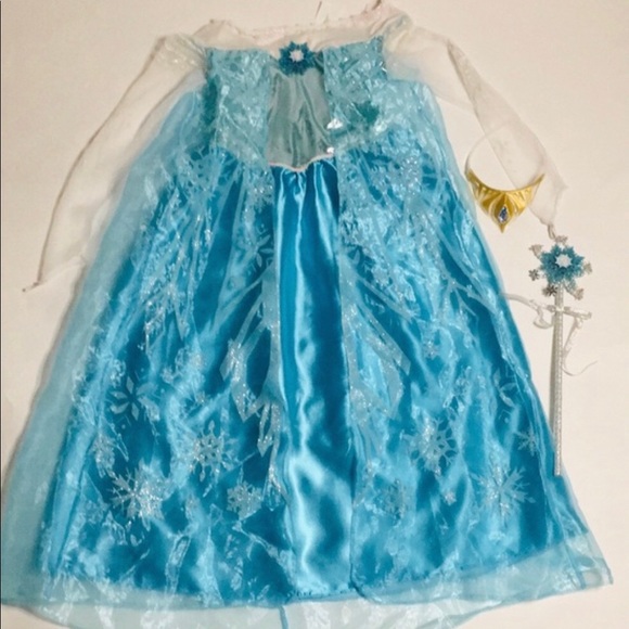 Disney Frozen Elsa Deluxe Costume - Picture 3 of 3